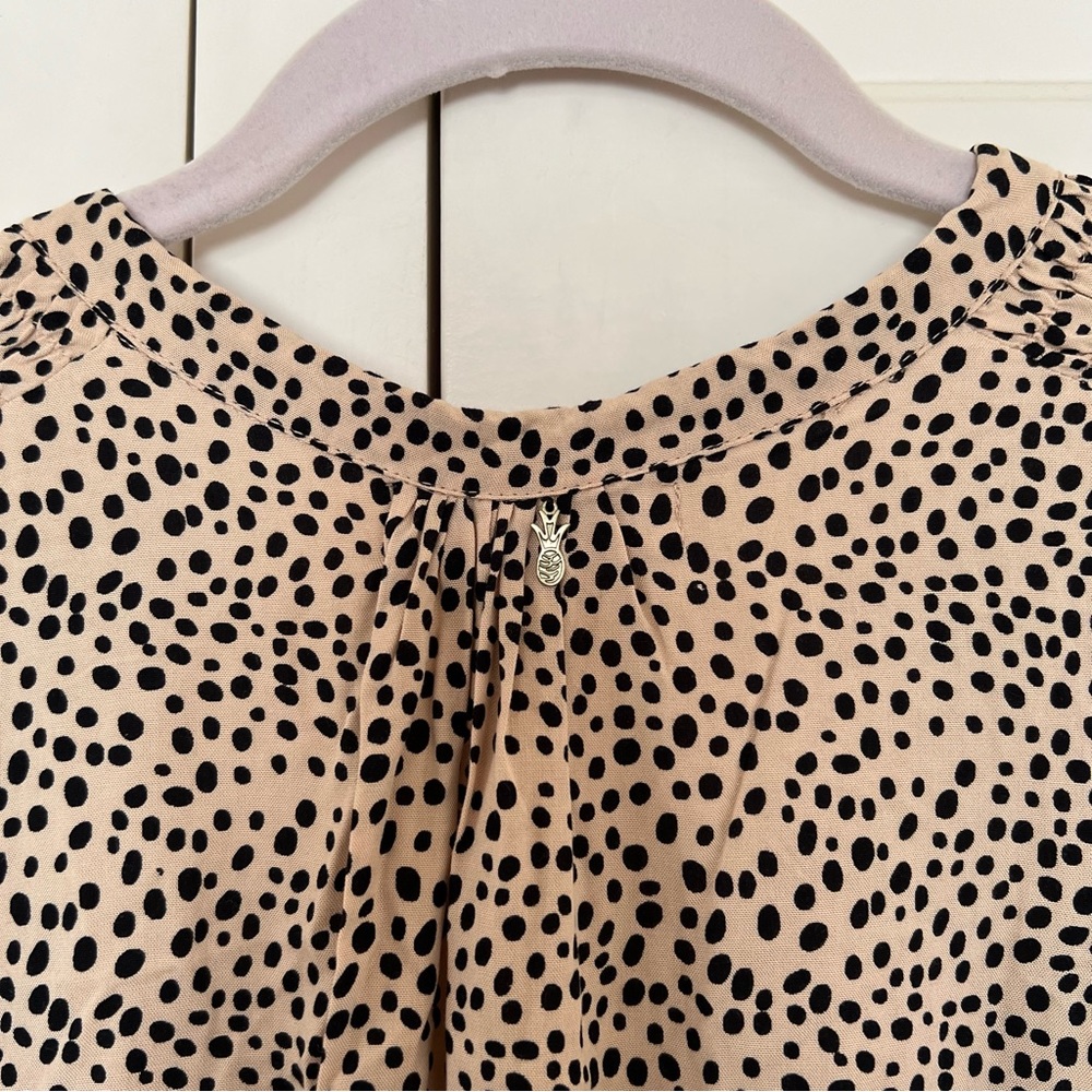 ANTHROPOLOGIE Black Tan Romper by Beachgold Size Small NWT - Picture 12 of 13